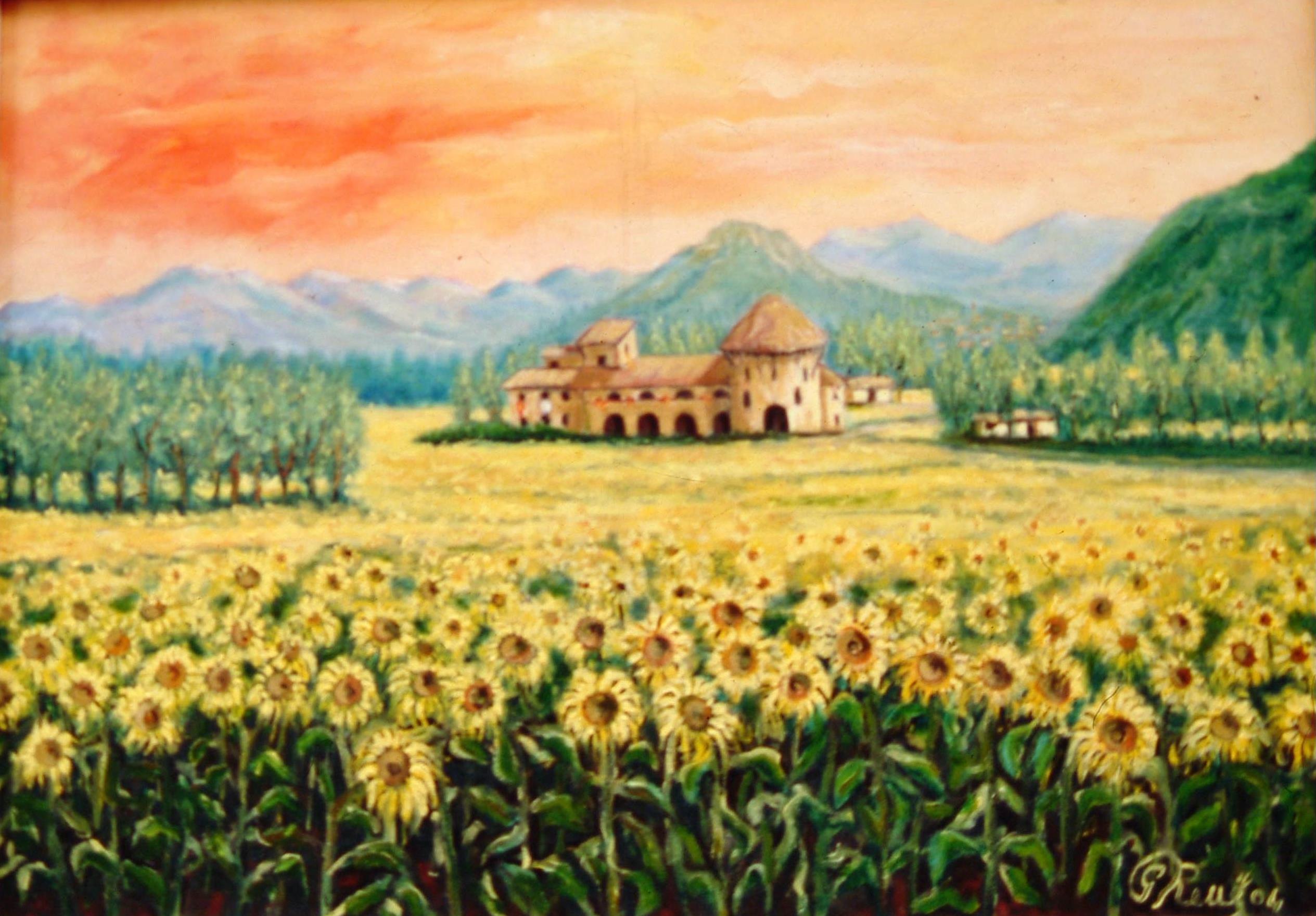 Campo Di Girasoli L Emozionismo Creativo Di Grene